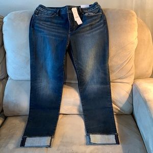 Brand New “The Slim Crop Mid Rise” Jeans